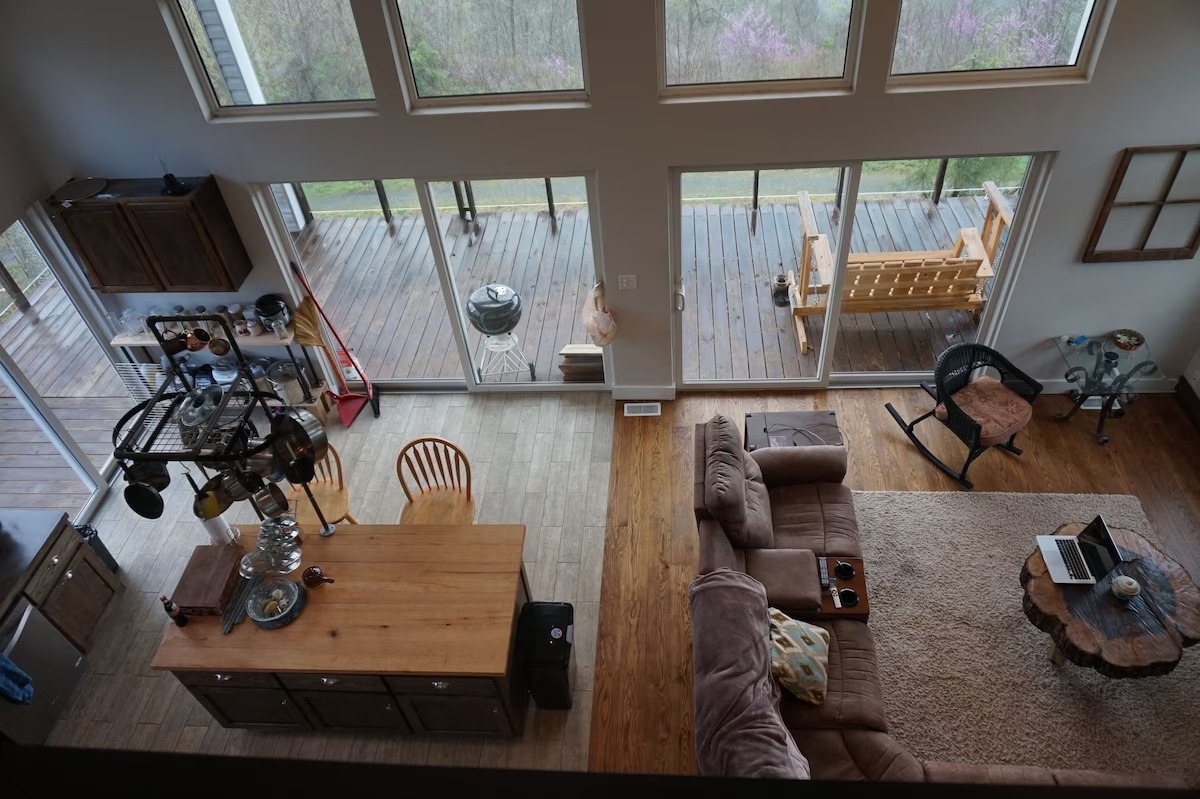 Water view vacation homes Marshall NC
